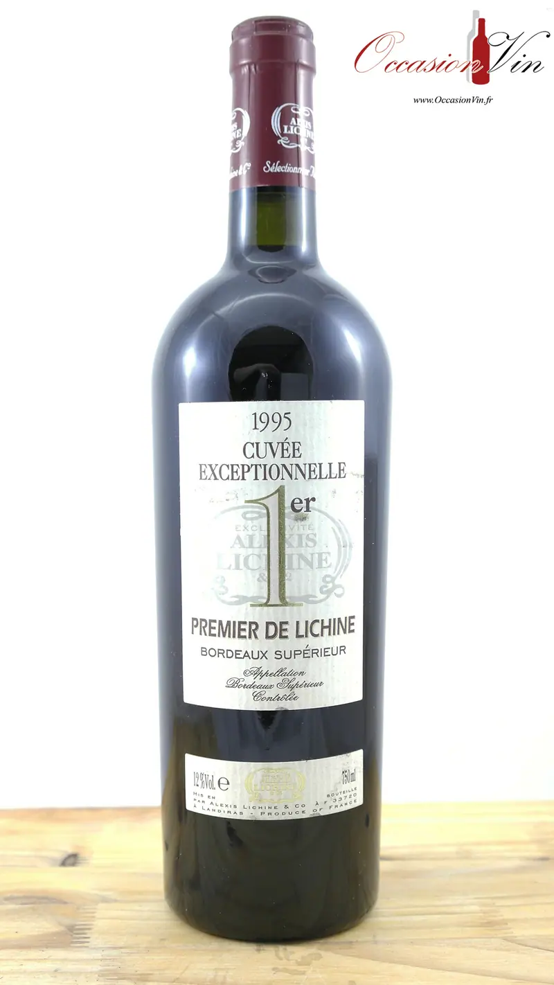 1er de Lichine Vin 1995