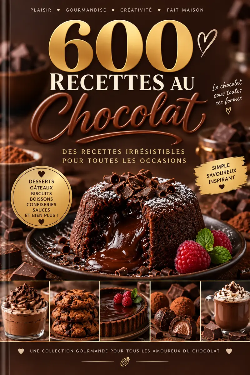 600 recettes de chocolat