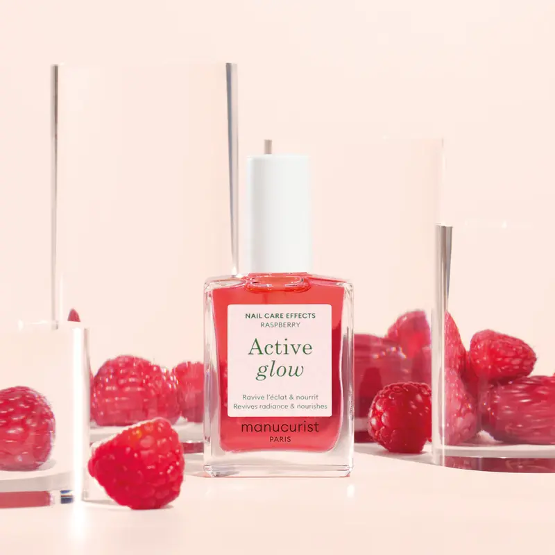 Active Glow™ — Raspberry Nail Care Polish