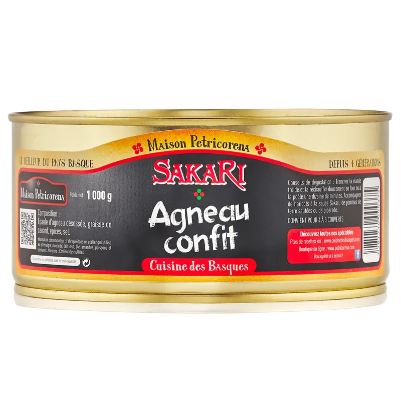Agneau confit