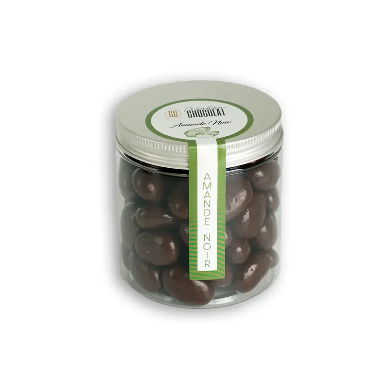 Amandes enrobées Noir