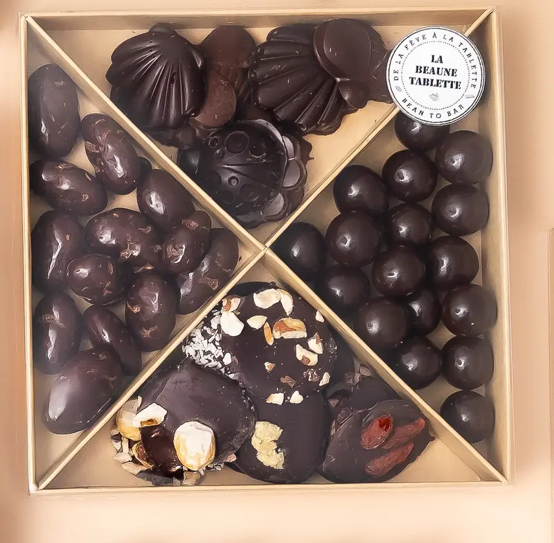 Assortiment Chocolat 4 compartiments
