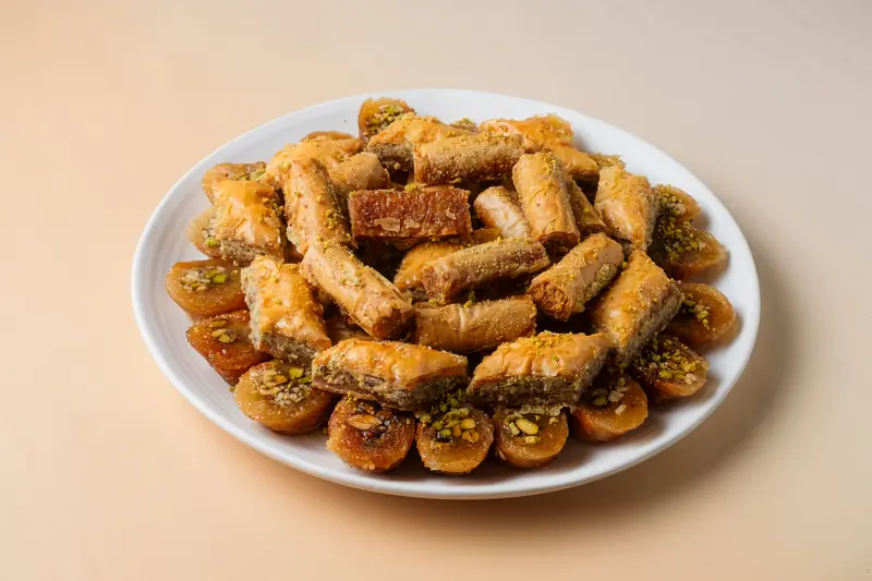 Assortiment de baklawa