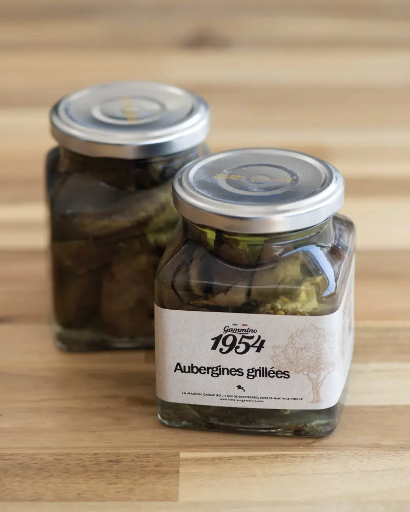 Aubergines grillées