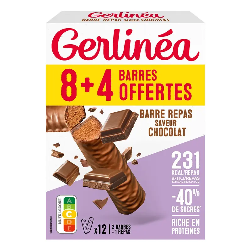 Barre Céréales Saveur Choco GERLINEA