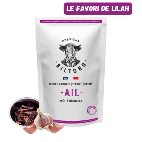 Biltong à l'ail