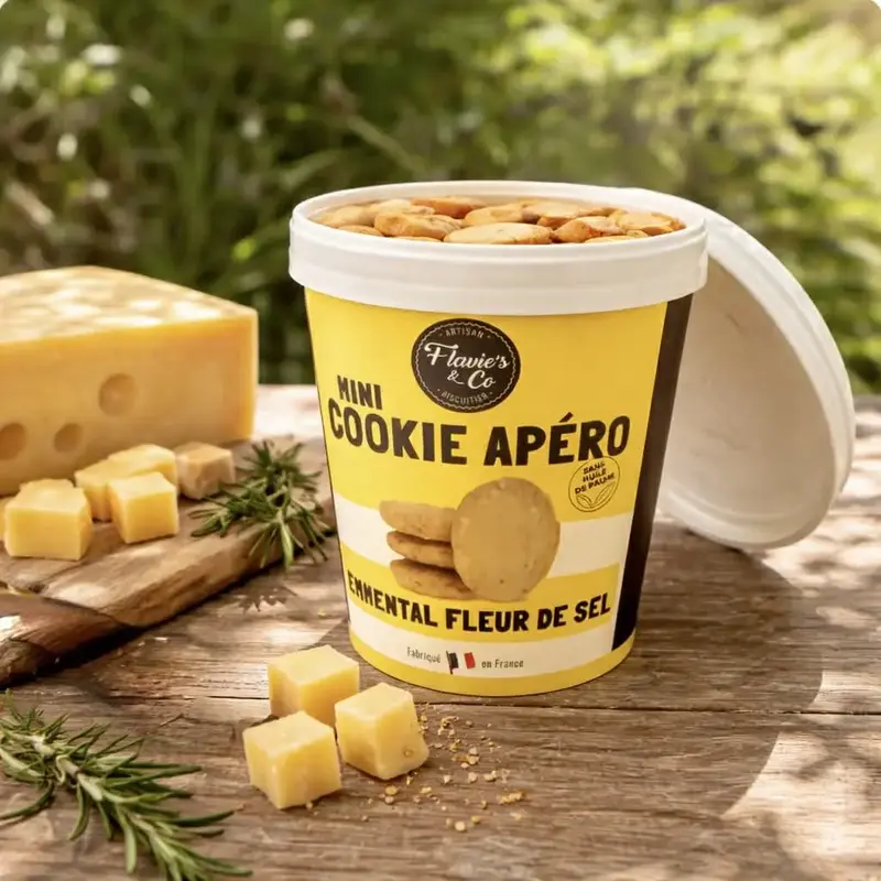 Biscuits apéro artisanal emmental