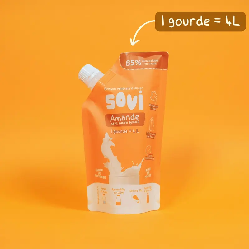 Boisson végétale amande