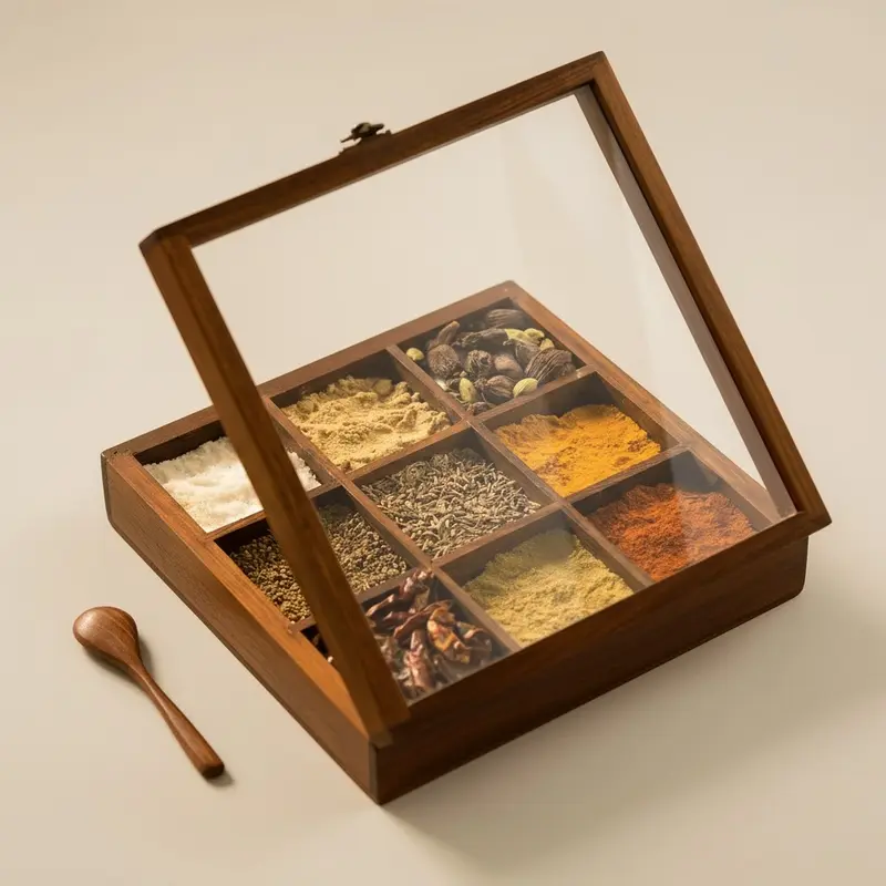 Boîte à épices (Masala)
