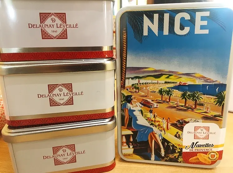 Boîte de biscuits Navettes de Provence