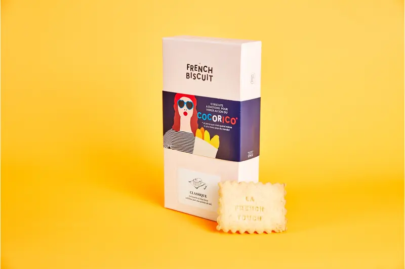 Boîtes de 12 biscuits Cocorico