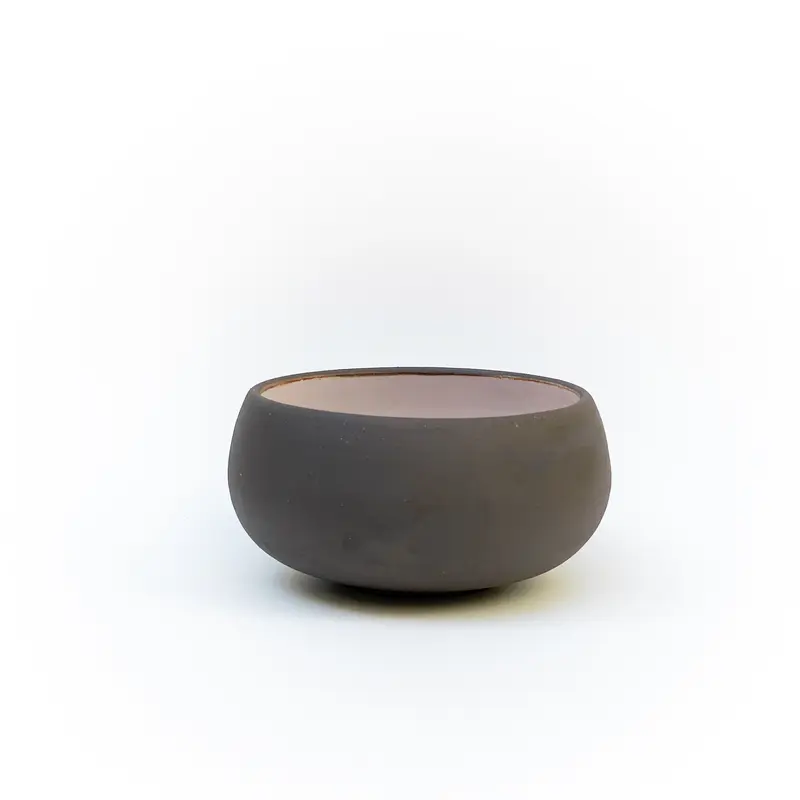 Bol d'apéritif grès noir artisanal