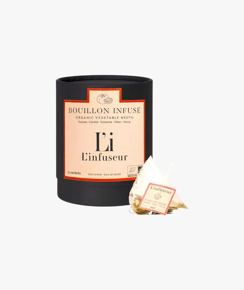 Bouillon infusé tomate céleri bio