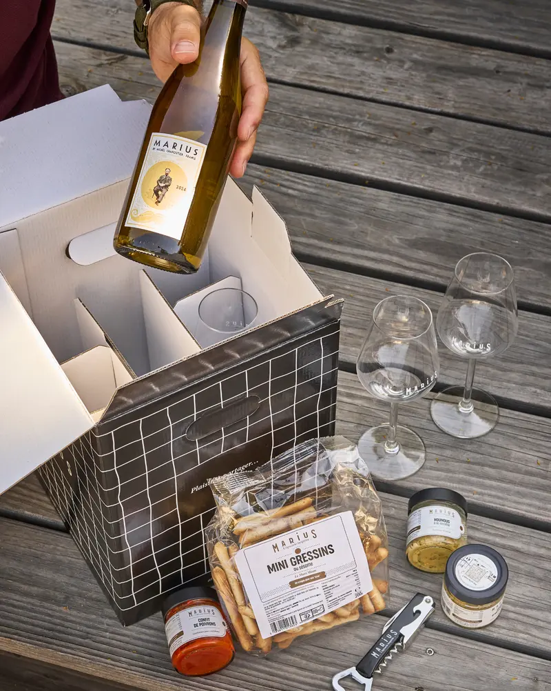 Box apéro Vin blanc