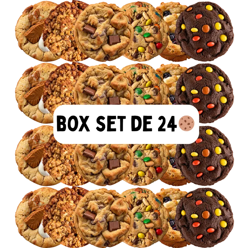 Box set de 24 BIG 🍪
