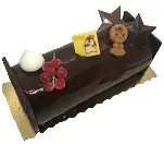 Bûche 3 chocolats