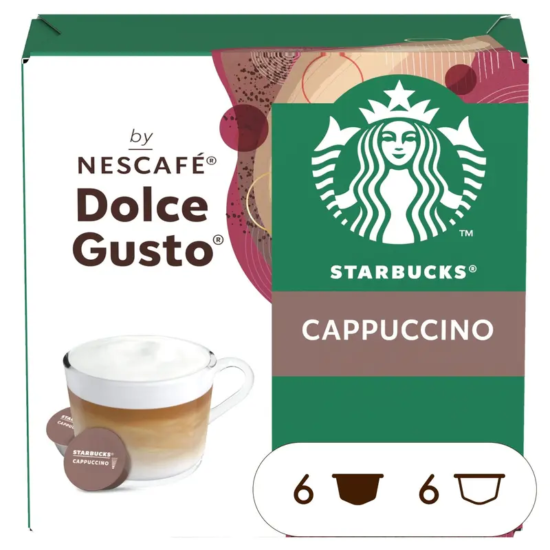 Café Capsules Compatible Dolce Gusto STARBUCKS