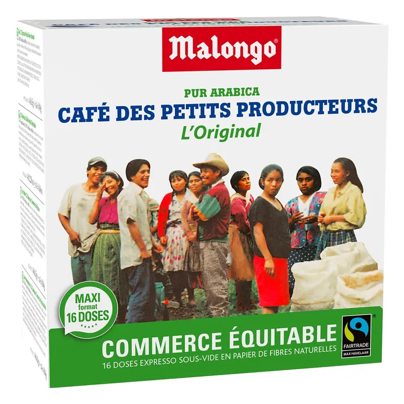 Café Dosettes 100% Arabica Compatible Malongo MALONGO