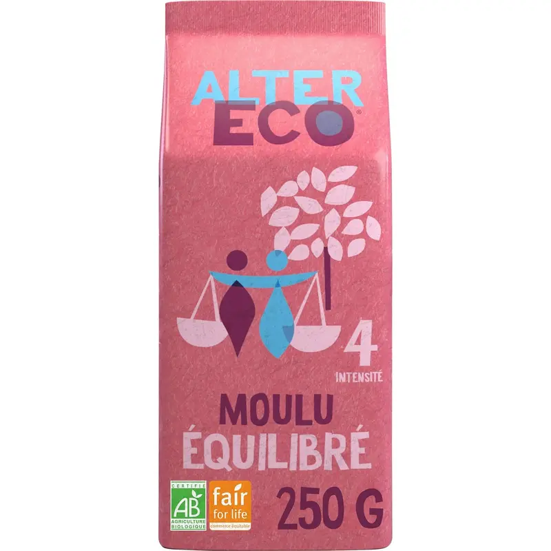 Café Moulu Bio Équilibré ALTER ECO