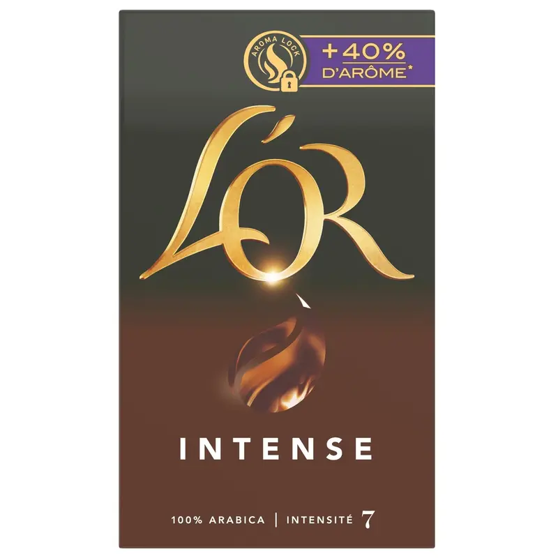Café Moulu Intense Intensité 7 L'OR