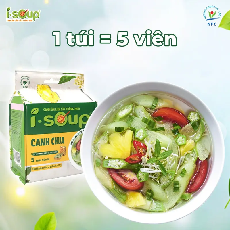 Canh chua ăn liền ISOUP