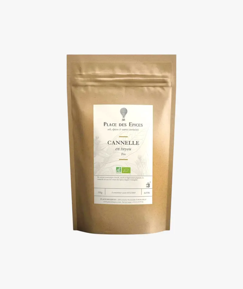 Cannelle tuyau bio