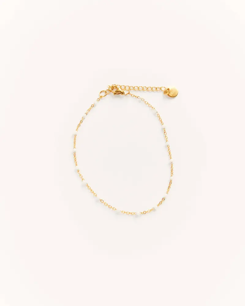 Castelo Anklet — White