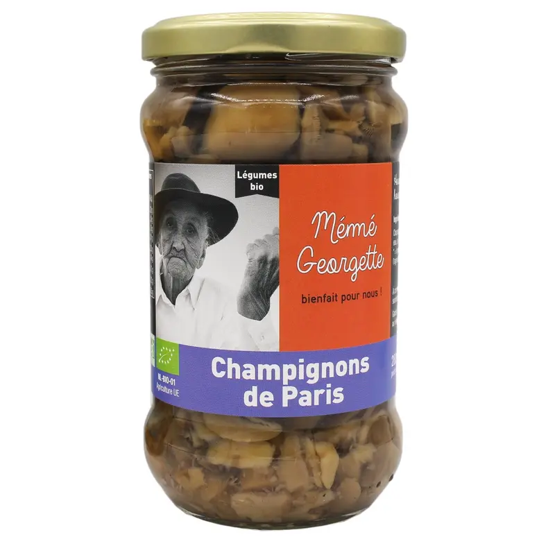 Champignons de Paris Bio MEME GEORGETTE