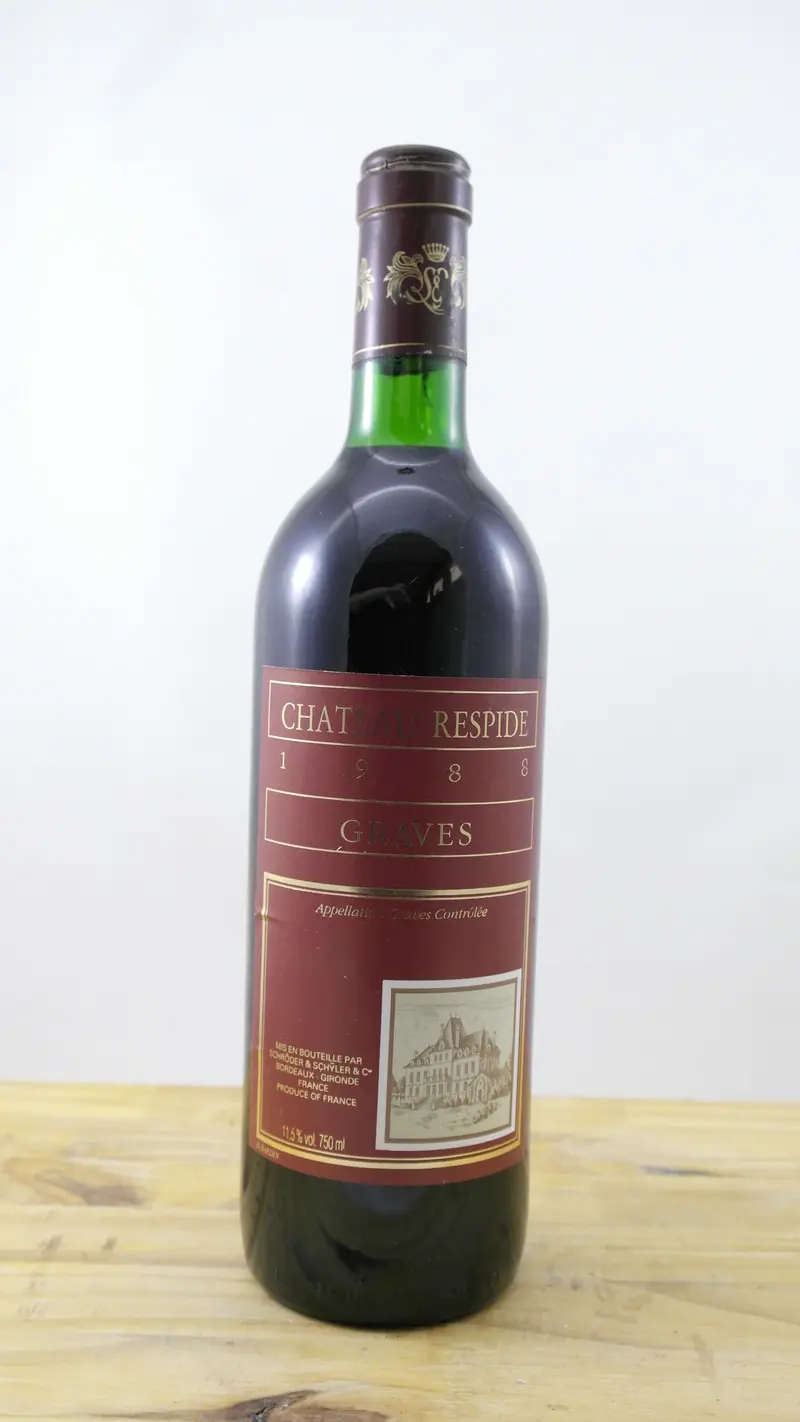 Chateau Respide Vin 1988
