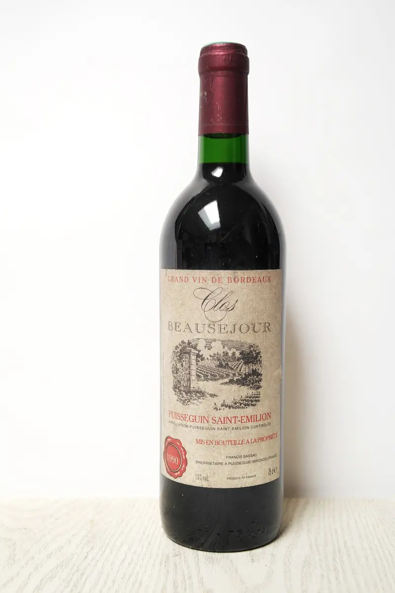 Clos Beausejour Vin 1990