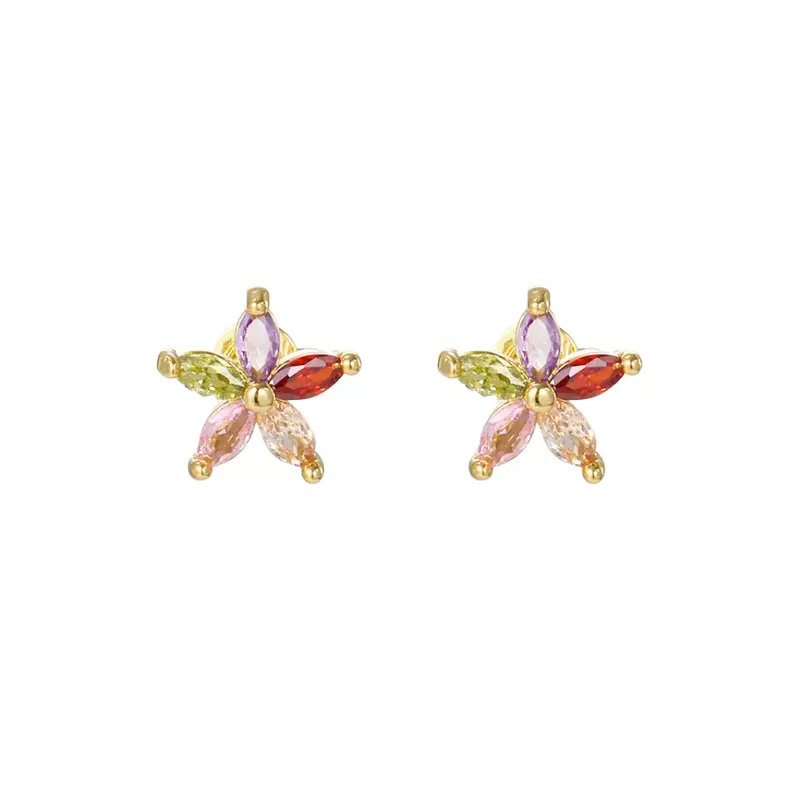 Clous Azalée multicolores