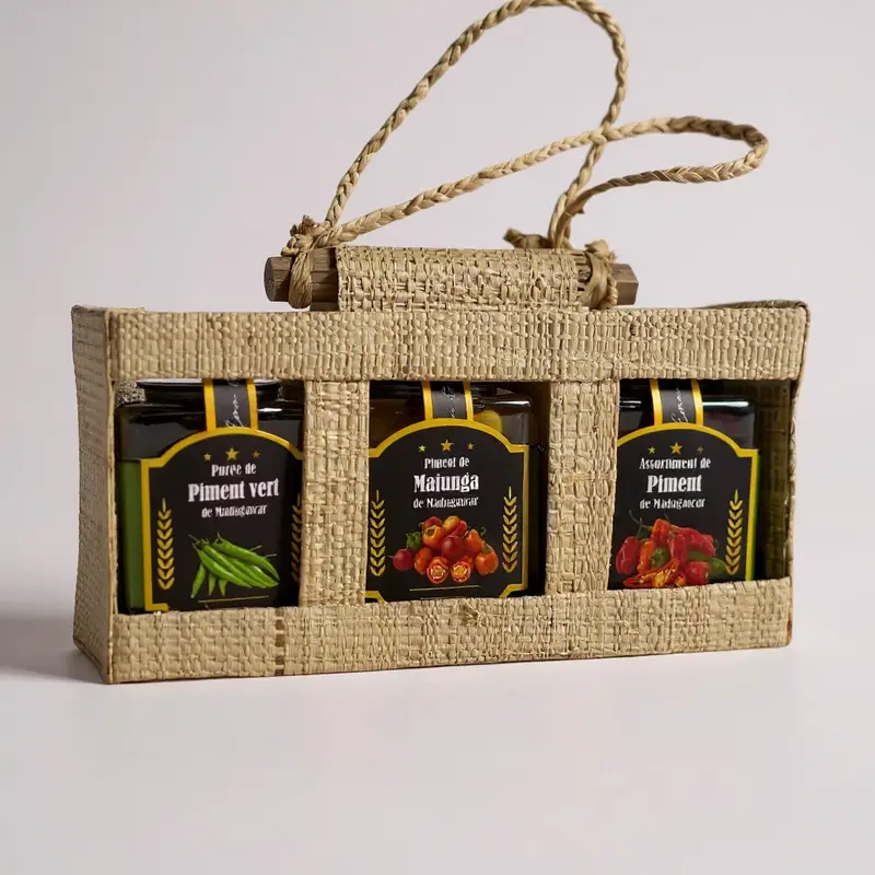 Coffret 3 piments de Madagascar