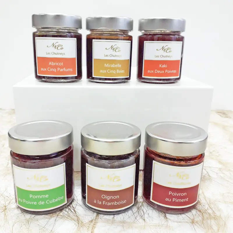 Coffret 6 chutneys