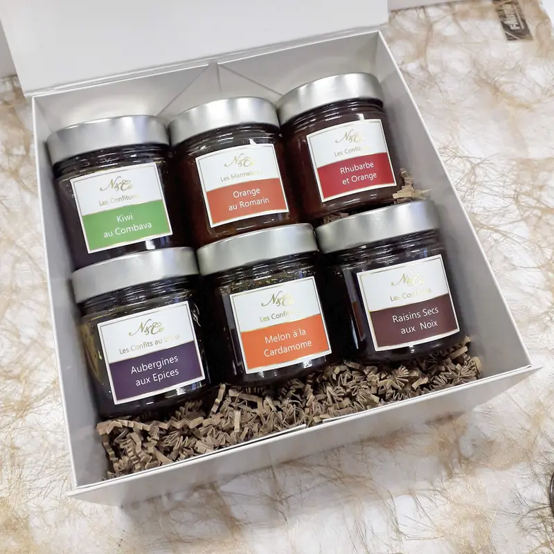Coffret 6 confitures