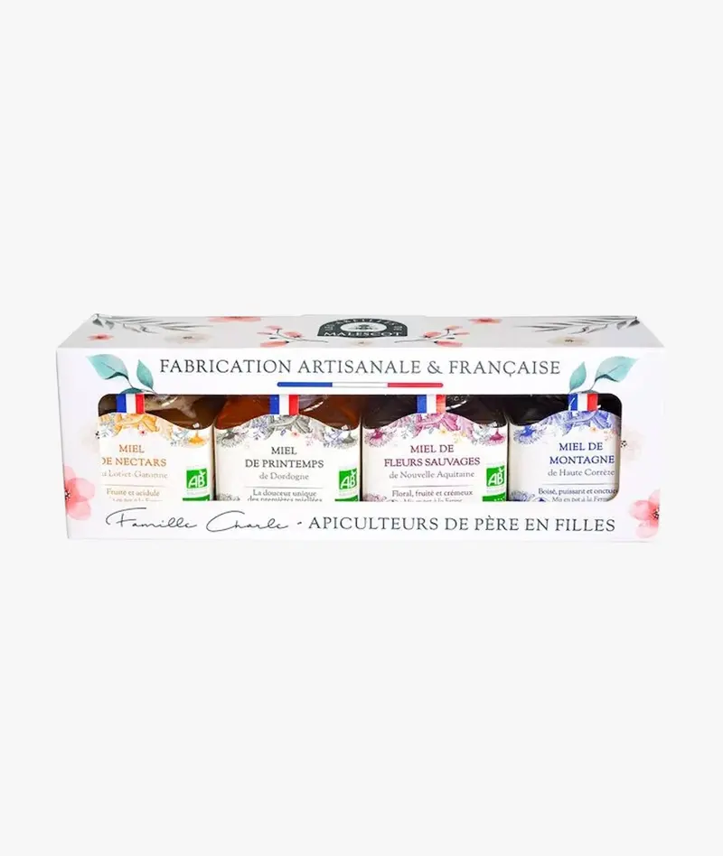 Coffret miels terroir