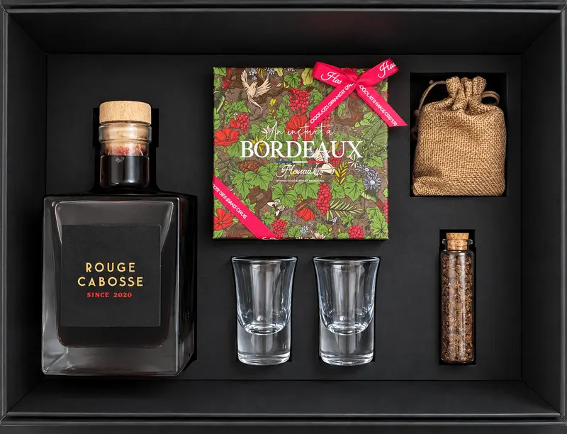 Coffrets Vin & Chocolat Rouge Cabosse®