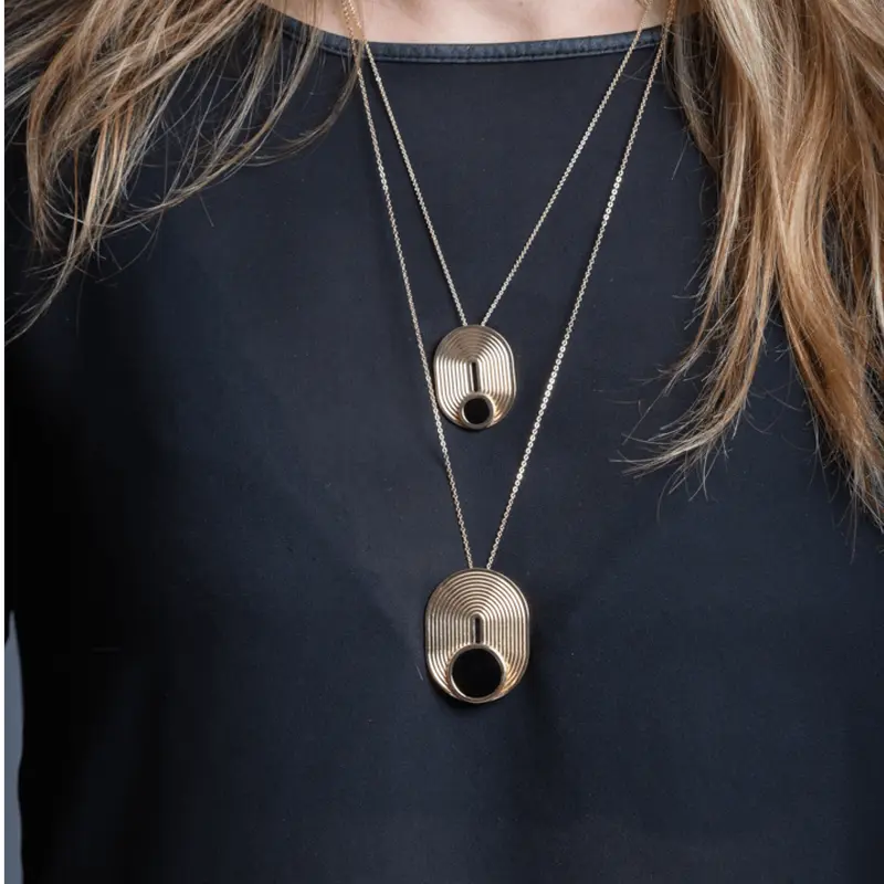 Collier 7 chemins pierre