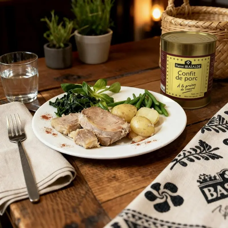 Confit de porc