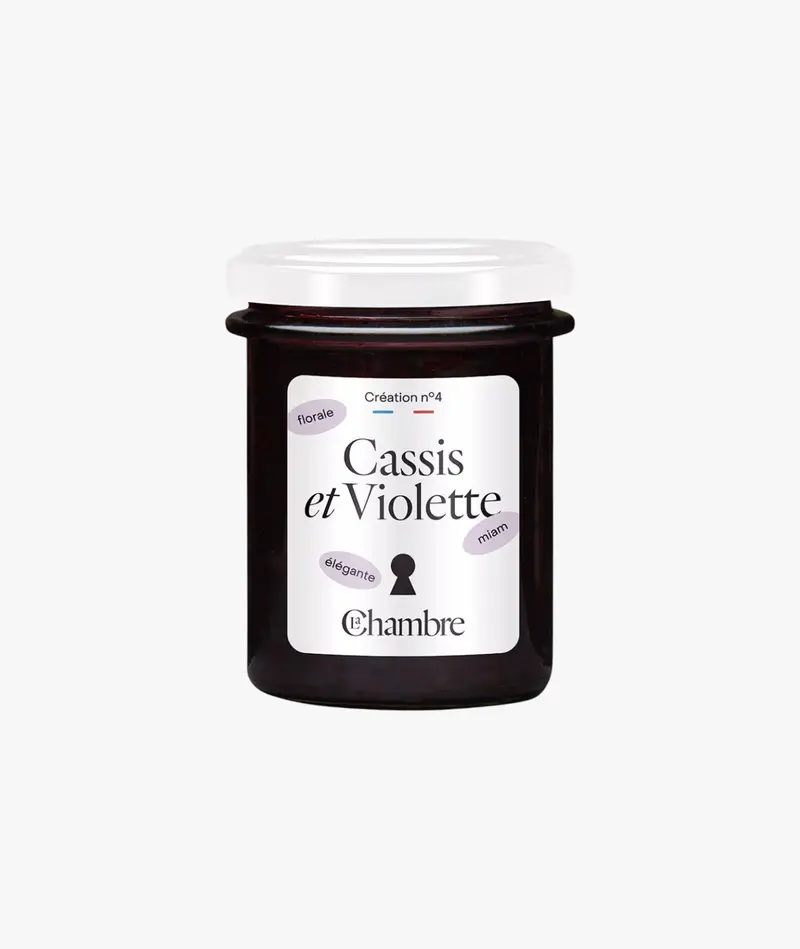 Confiture cassis violette
