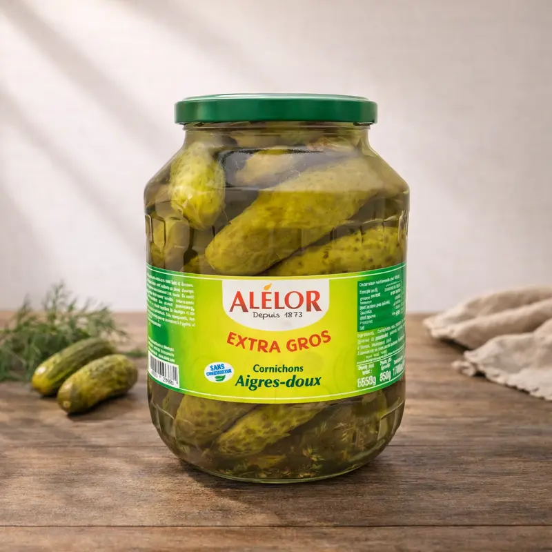 Cornichons aigres doux extra gros