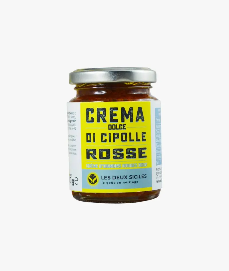 Crème d'oignon rouge