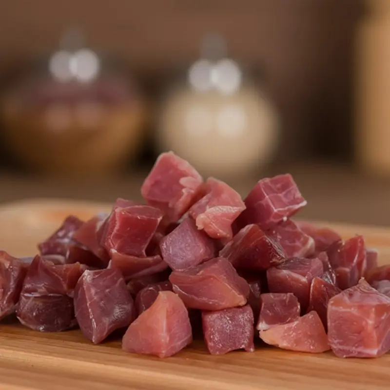 Dés de jambon 120g minimum