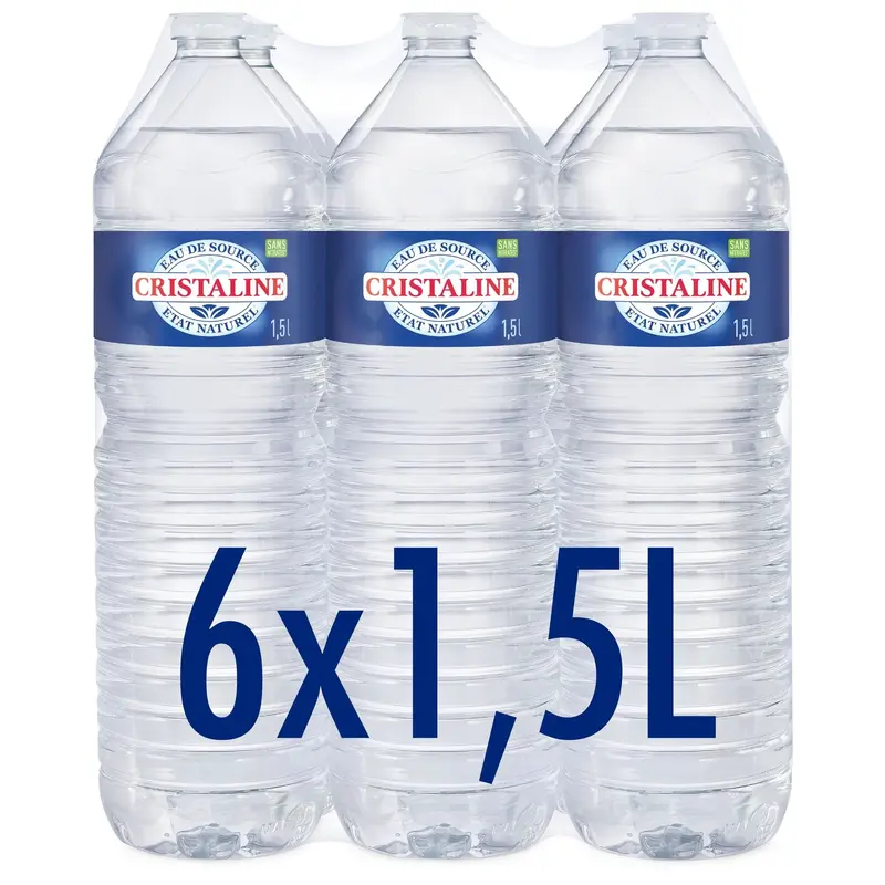 Eau de Source Plate CRISTALINE