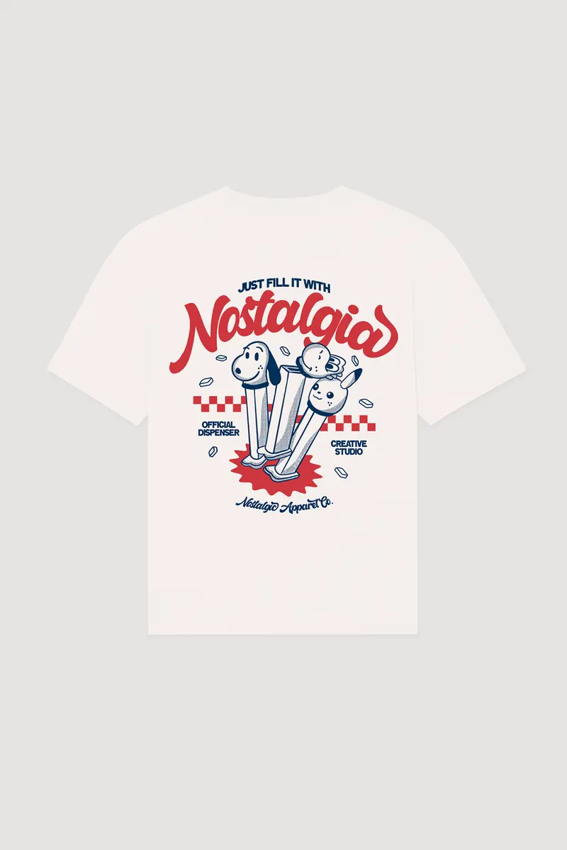 Fill It with Nostalgia | Offwhite Tee