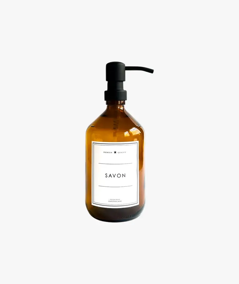 Flacon savon ambre 500ml