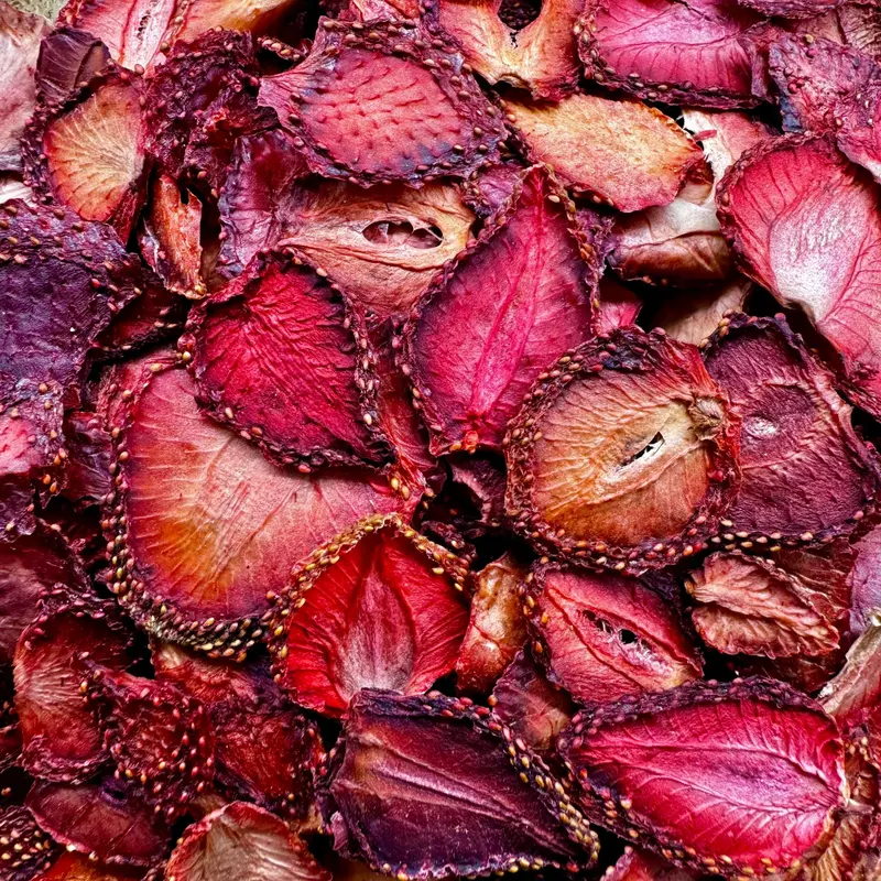 Fraises déshydratées