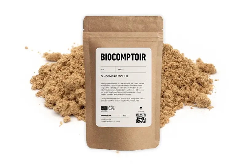 Gingembre moulu bio