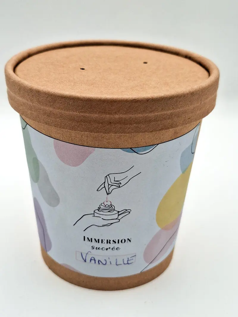 GLACE EN POT
