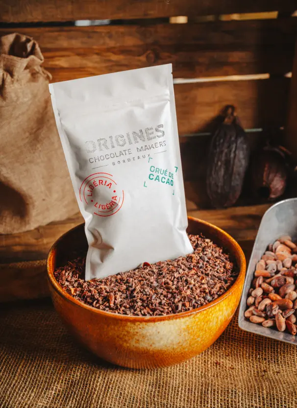 Grué de cacao bio