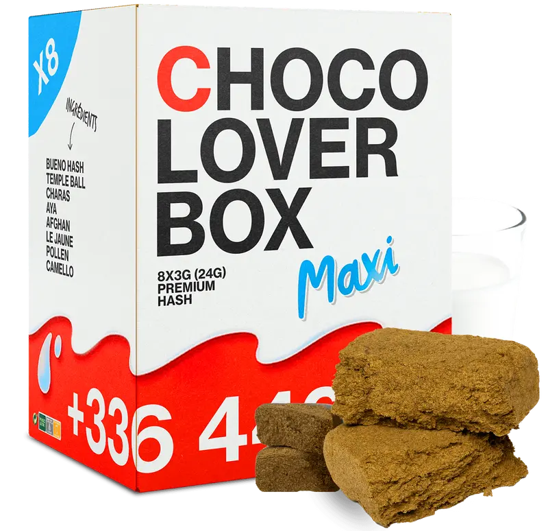 HASH LOVER BOX 24G CBD 🍫